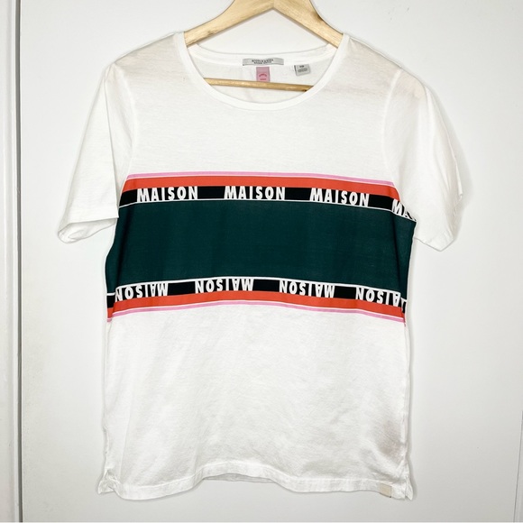 Scotch & Soda Sunrise Shake Collection Maison Tee Shirt - Picture 2 of 9